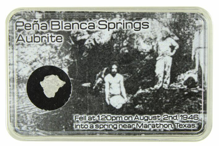 Aubrite Meteorite Fragment - Peña Blanca Springs #286050